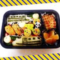 勇くんママ♥️'s cooksnap of when they made キャラ弁✿カラフルマカロニ.