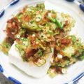 ののっく's cooksnap of when they made 冷奴オクラのせ.