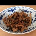 yokotantan's cooksnap of when they made まこもだけのチンジャオロース.