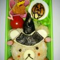 クックQTGI0W☆'s cooksnap of when they made 簡単キャラ弁★ハロウィン リラックマ.