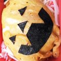 erinyuton's cooksnap of when they made ハロウィンオムライス弁当。.