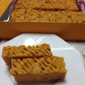Gakkyun's cooksnap of when they made スイートポテト・スティック☆胡桃ビス♪.