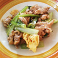オハナハン's cooksnap of when they made ＊とろ～り半熟卵の小松菜と豚肉炒め.