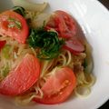 おおなべ's cooksnap of when they made トマト焼きそば.