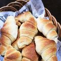 ゆーーーっき's cooksnap of when they made 手捏ねのミニクロワッサン☆.