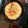 よちりん's cooksnap of when they made 春巻きの皮で、林檎のピッツァ.