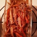 ここあふらぺちーの's cooksnap of when they made こんにゃく入りきんぴらごぼう.
