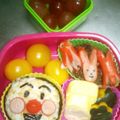 ☆チヒロ☆'s cooksnap of when they made キャラ弁の基礎 アンパンマン弁当.