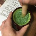 クックUCOB6L☆'s cooksnap of when they made 離乳食 初期☆豆腐と小松菜のペースト.