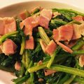 mocaらぶ's cooksnap of when they made 簡単♪コク旨ほうれん草とベーコンのソテー.