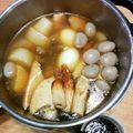 ＊ちいさなしま＊'s cooksnap of when they made 我が家のおでん＊関西風あっさり出汁.