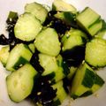 のぶさん0802's cooksnap of when they made きゅうりとわかめのサラダ.