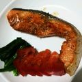 ★ｃｈａｉ娘★'s cooksnap of when they made サーモンのソテー*焦がしバター醤油レモン.