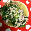 rena0107's cooksnap of when they made 簡単☆玉ねぎとツナほうれん草炒め.