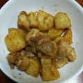 あおいリンゴ's cooksnap of when they made じゃがいもと鶏肉の味噌マヨ炒め.