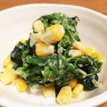 KAE0722's cooksnap of when they made ∮ほうれん草とコーンをタルタルソースで∮.