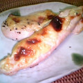 *louis*'s cooksnap of when they made ささみのワサビマヨ焼き.