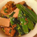 miho0612's cooksnap of when they made 鶏むね肉と絹さやのたっぷりネギの揚げ浸し.