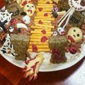 ERIKAJU's cooksnap of when they made ハロウィン 死神 たけのこの里で☆.