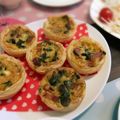 MNHK's cooksnap of when they made Xmas★ほうれん草とベーコンのキッシュ.