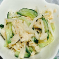 あこ♪あき's cooksnap of when they made エノキダケとキュウリのたらこ和え.