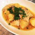 mingloveG's cooksnap of when they made ❋鮭とじゃがいもの味噌ﾊﾞﾀｰ煮❋.