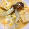じゃこぴー☆'s cooksnap of when they made 高野豆腐と白菜の玉子とじ煮.