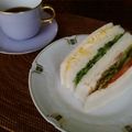 Mawaru7's cooksnap of when they made きゅうりのサンドイッチ.