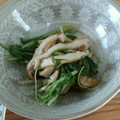 クック20HNUL☆'s cooksnap of when they made 京風★簡単★水菜とお揚げさんのハリハリ.