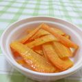 赤い電話's cooksnap of when they made にんじんのバターソテー.