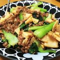 ジョーダンまりりん's cooksnap of when they made たけのこと青梗菜のそぼろあんっ♡.