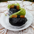 ☆むさし☆'s cooksnap of when they made 爆弾おにぎりに切り込みを♪.