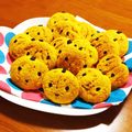 とこきち's cooksnap of when they made ハロウィン♡チョコ入りかぼちゃクッキー.
