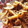 ゆんのぉぉぉ's cooksnap of when they made れんこんと豚バラの甘辛炒め.