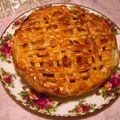 千笑花's cooksnap of when they made 我が家の定番スイートポテトアップルパイ.