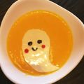 xxxmiyuxxx's cooksnap of when they made ハロウィンおばけのかぼちゃスープ.