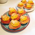 なっちー✻'s cooksnap of when they made ぱんだで♪かぼちゃモンブランカップケーキ.