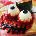 ぶーりん♡'s cooksnap of when they made ハロウィン♡眼球ゆで卵トースト.