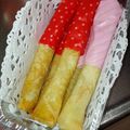 クック6M60VP☆'s cooksnap of when they made 南瓜とシチューの スティック春巻き.