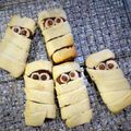 もかまあいな's cooksnap of when they made ハロウィン☆ミイラのチョコ包みクッキー.