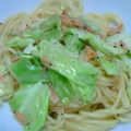 あやぽんきち's cooksnap of when they made 桜海老と春キャベツの簡単パスタ！.