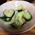 なかつかさのたいふ's cooksnap of when they made 簡単きゅうりの漬物.