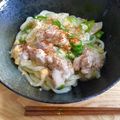 クック6CRBGJ☆'s cooksnap of when they made 生姜入りで体に優しい♡親子とじうどん♡.