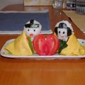 おりょせん's cooksnap of when they made ちらし寿司でお雛様.