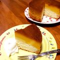 はっぷるぽっぱー's cooksnap of when they made 一口で三層の楽しみかぼちゃプリンケーキ.