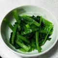 みずたま1616's cooksnap of when they made 小松菜のナムル.