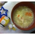 みたらしミカエル's cooksnap of when they made じゃが芋、人参、玉ねぎのかき玉味噌汁.