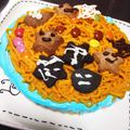 まなおう311109's cooksnap of when they made かぼちゃモンブランタルト.