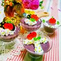 かおりかざり's cooksnap of when they made デザートに☆紫芋のチーズムース★薩摩芋も.