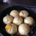 ふぅ＆かず's cooksnap of when they made ☆ハロウィンまんじゅう☆.